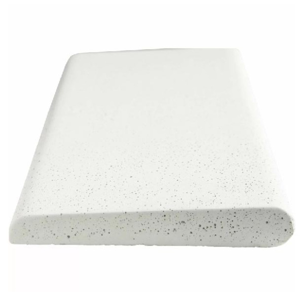Копінговий камінь Aquazone Tuff 250x500x50-25 мм, білий (пористий)