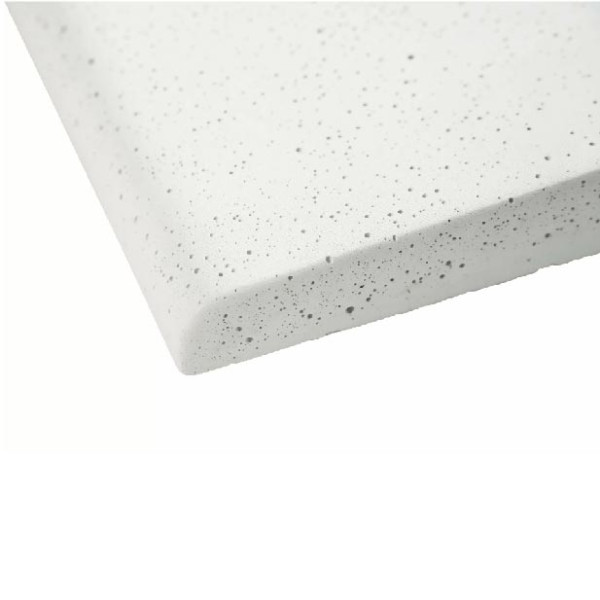 Копінговий камінь Aquazone Tuff 250x500x50-25 мм, білий (пористий)