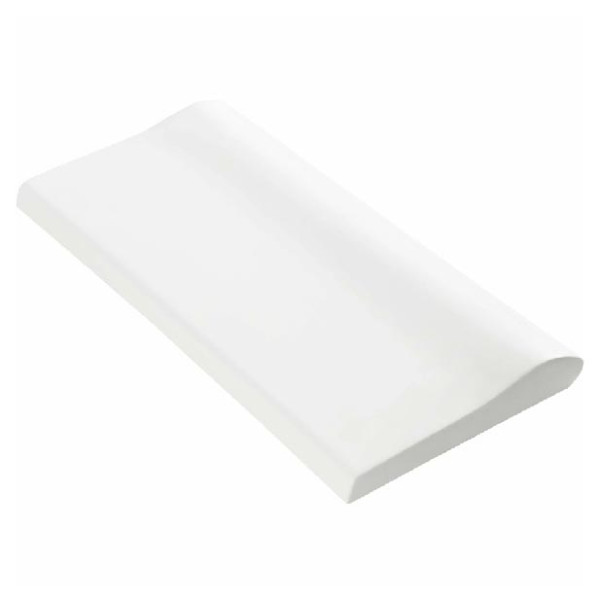 Копінговий камінь Aquazone 250x500x50-25 мм, білий