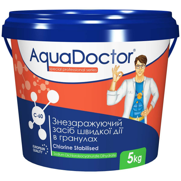 Дезінфектант на основі хлору швидкої дії AquaDocto...