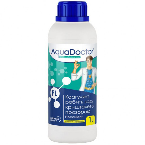 Рідкий коагулюючий засіб AquaDoctor FL, 1л