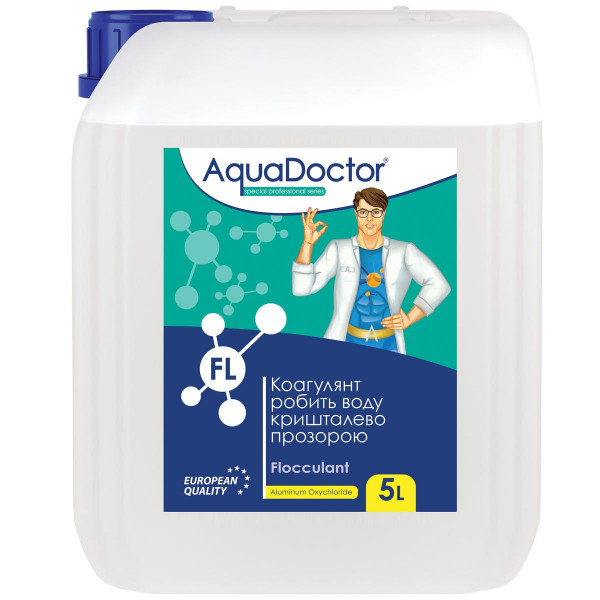 Рідкий коагулюючий засіб AquaDoctor FL, 5л