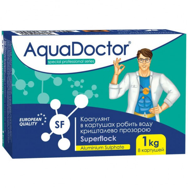Коагулюючий засіб в картушах AquaDoctor Superflock...