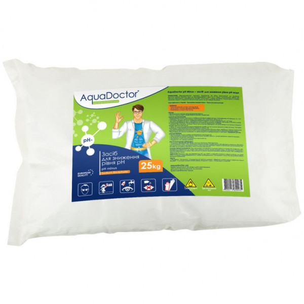 Засіб зниження рівня pH AquaDoctor pH Minus, 25кг